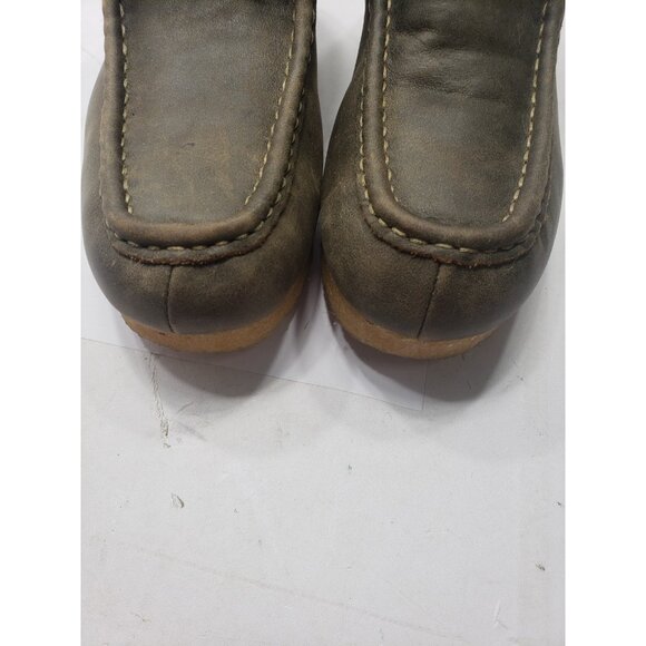 Roper Men's Western Gum Crepe Outsole Chukka Oiled Brown Leather Boots Size 9.5 - Picture 6 of 9